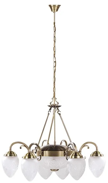 Rabalux 8636 - Luster na reťazi ANNABELLA 6xE14/40W + 2xE27/60W