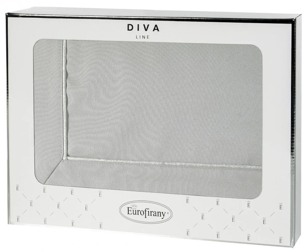 OBRUS KARIN 85X85 CM STRIEBORNÝ