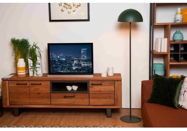 Lucide 45796/01/33 - Stojacia lampa SIEMON 1xE27/40W/230V zelená