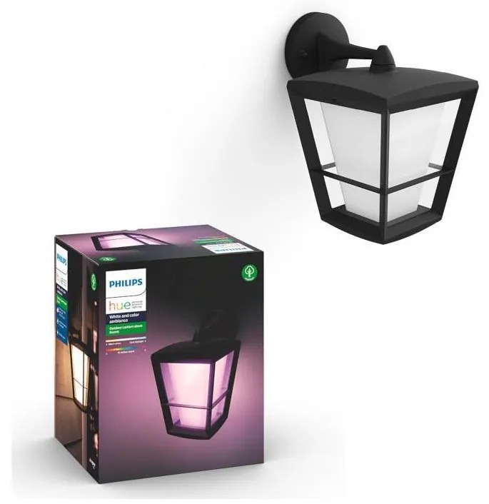 Philips 17440/30/P7 - LED RGB Vonkajšie svietidlo Hue ECONIC LED/15W/230V IP44