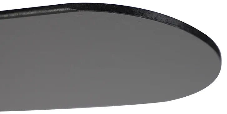 Stropný ventilátor čierny s diaľkovým ovládaním - Fanattic