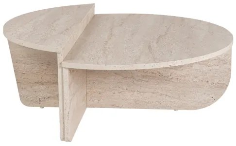 SADA 2x Konferenčný stolík ORION béžová