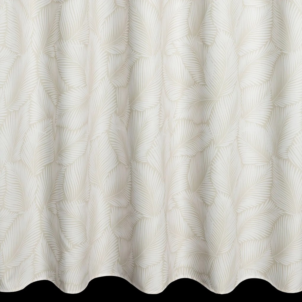 ZÁHRADNÝ VODEODOLNÝ ZÁVES NA PÁSKE GARDEN 155X200 CM LISTY