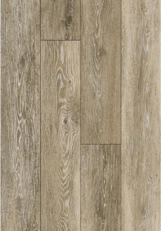 Mexen Shreveport  vinylové panely 1240 x 182 mm SPC 6,5 mm, podložka IXPE 1,5 mm, 4 V-drážka, Dub