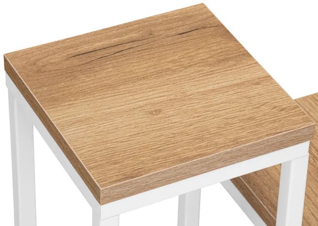 Stojan na kvety MUNIR biely