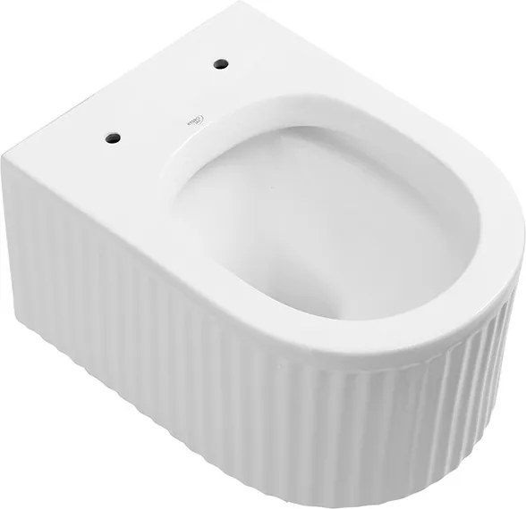 BPS-koupelny Závesná WC misa so SoftClose sedadlom HYD-5649, biela