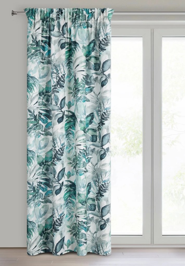 ZÁVES NA PÁSKE ADELINE 140X270 CM LISTY