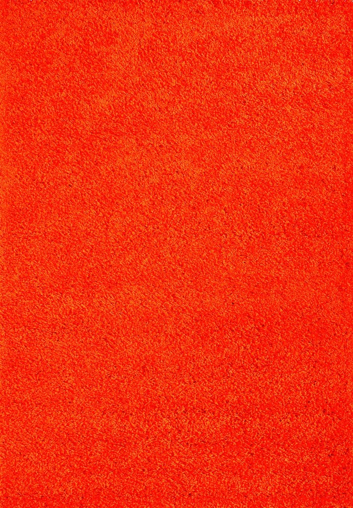 AKCE: 120x170 cm Kusový koberec Efor Shaggy 3419 Orange - 120x170 cm