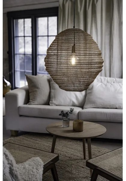 Markslöjd 108773 - Luster na lanku TAZZA 1xE27/40W/230V zlatá