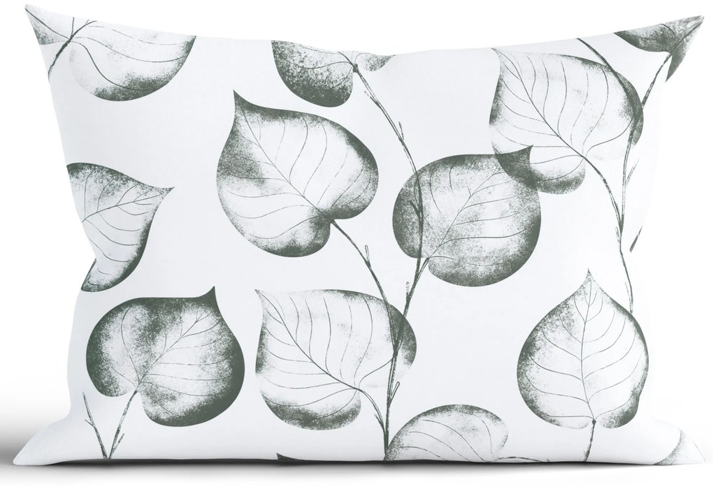 Bavlnená obliečka na vankúš Renforcé 40 x 60 cm - Eliot tmavo zelený