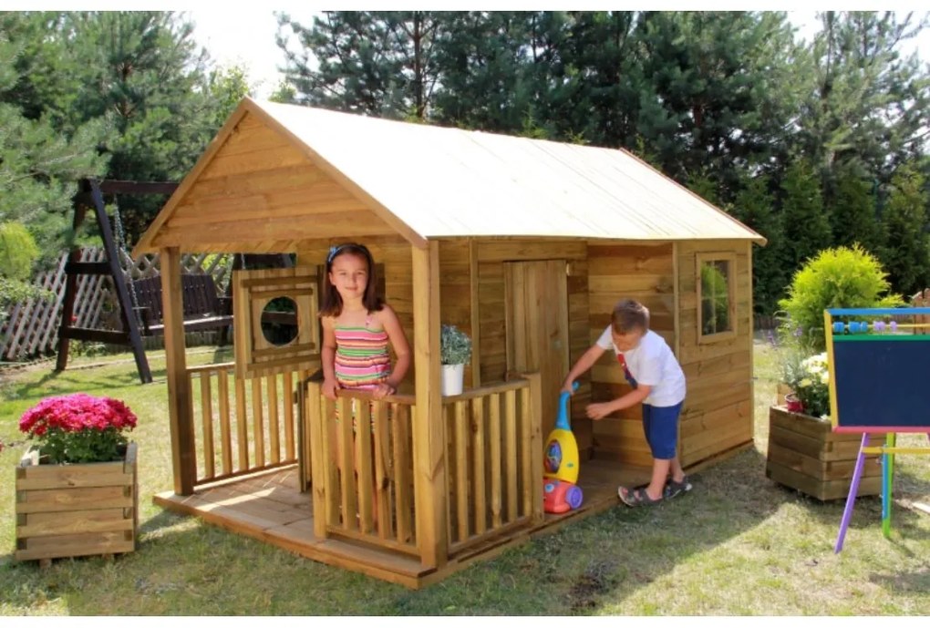 Marimex | Detský drevený domček Marimex Farma | 11640426