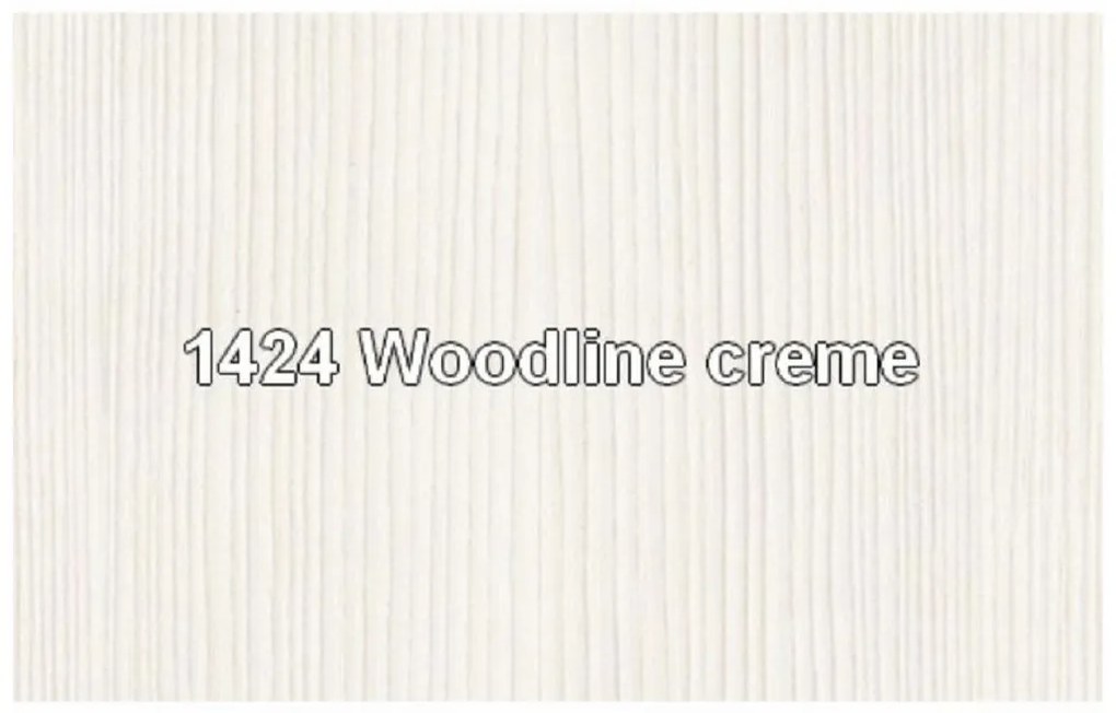 Polica 130, woodline krém, TIFFY 17