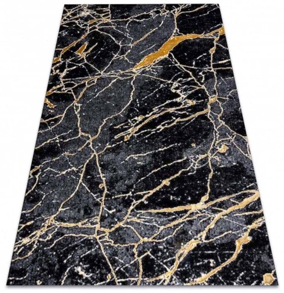 Kusový koberec Mramor čierny 160x220cm