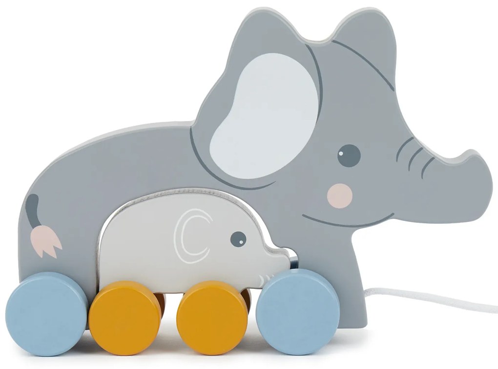 Bieco - Ťahacia hračka - slony
