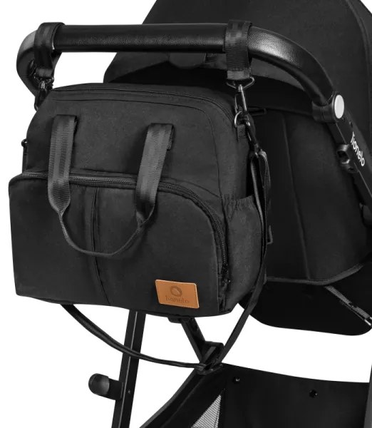 Lionelo - Kombinovaný kočík 3v1 BIANKA Black Onyx