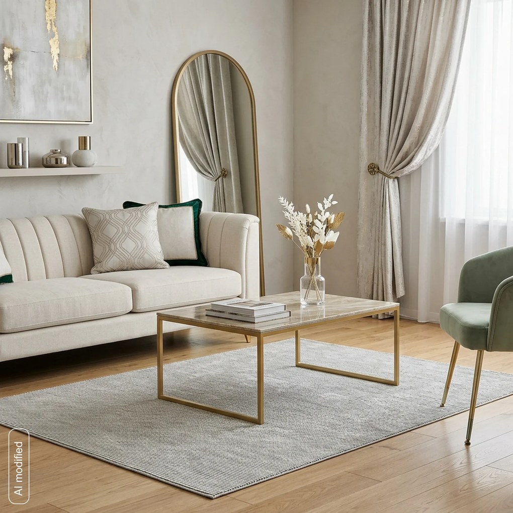 Dekorstudio Moderný koberec ASIA3 – sivý Rozmer koberca: 160x230cm