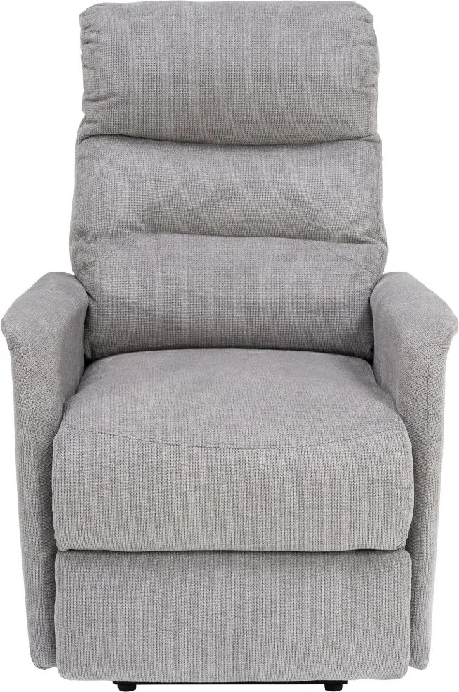 Masážne kreslo s polohovaním Legacy, šedá látka