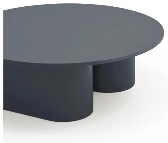 Antracitovosivý konferenčný stolík 110x111 cm Totem – Teulat