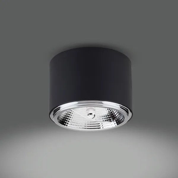 Bodové svietidlo MORIS 1xAR111 GU10/50W/230V čierna