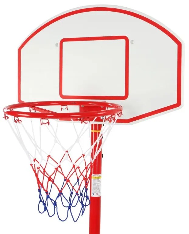 Basketbalový kôš s kolieskami, nastaviteľný 113 - 236 cm