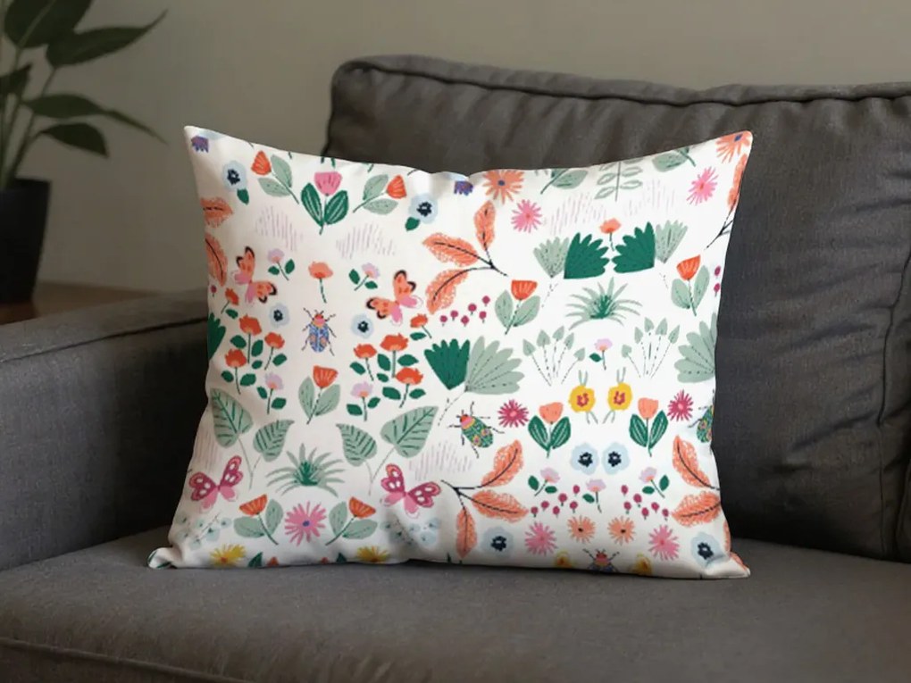 Súprava 2 ks dekoračných obliečok na vankúš LUNETTA 40x60 cm, ružová