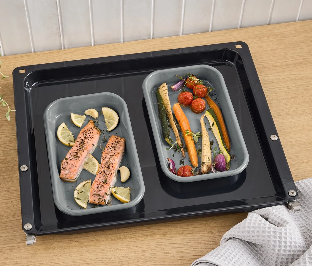 Smaltovaná grilovacia miska