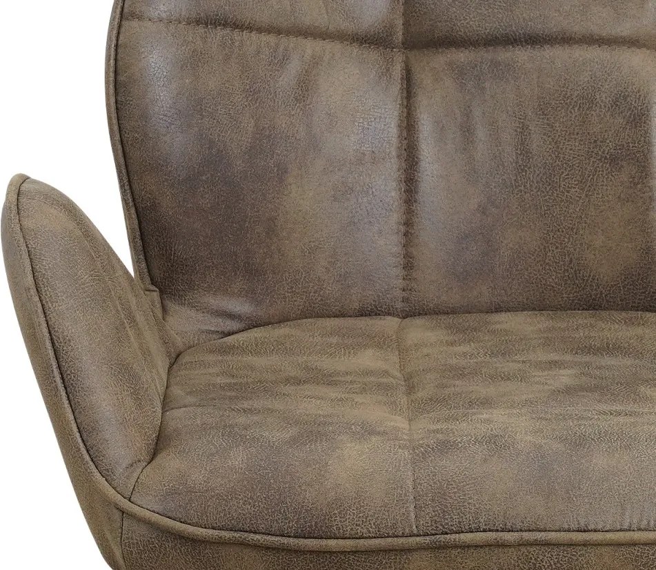 Jedálenská stolička Orinoco, olivovo zelená látka