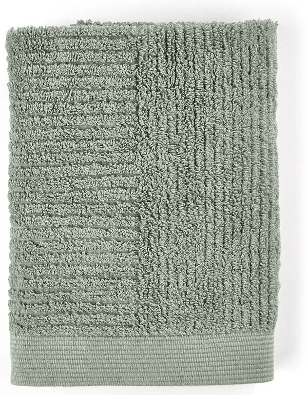 Zelený froté bavlnený uterák 50x70 cm Classic – Zone