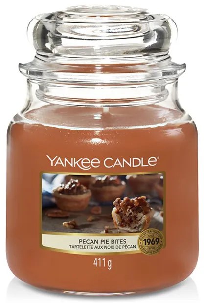 Yankee Candle vonná sviečka Pecan Pie Bites Classic stredná