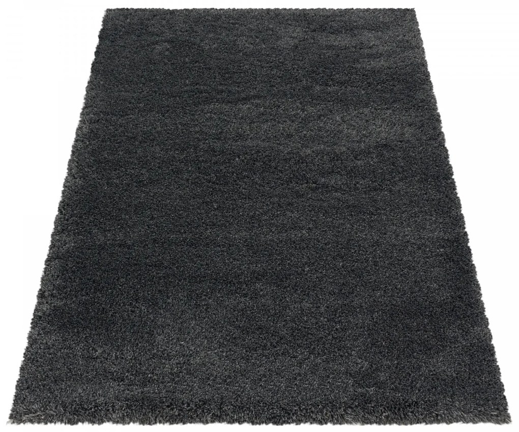 Ayyildiz koberce Kusový koberec Fluffy Shaggy 3500 grey - 60x110 cm