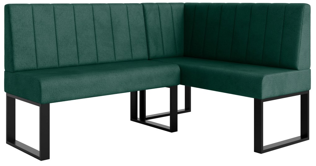 Rohová lavica Mondeo 140x200 (tmavozelená) (P). Akcia -20%. Vlastná spoľahlivá doprava až k Vám domov. 1129903