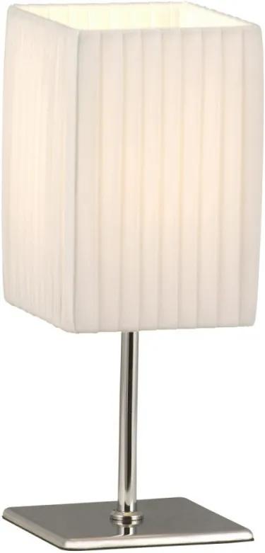 Globo BAILEY 24660 nočná stolová lampa  chróm   1 * E14 max. 40 W