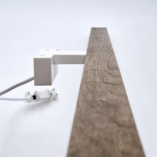 Brilagi-LED Kúpeľňové osvetlenie zrkadla WOODY MIRROR LED/15W/230V IP44 dub/biela