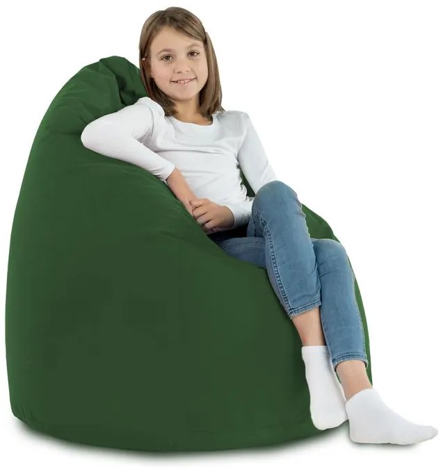 Sedací vak Bag Sako XL plyš Farba: 17. Tm. zelený