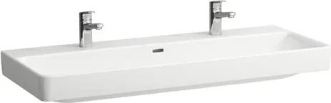 Laufen Laufen Pro S umývadlo 120x46 cm s dvoma otvormi pre batériu H8149654001071