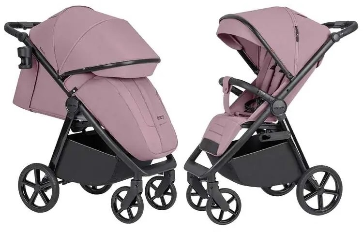 ŠPORTOVÝ KOČÍK CARRELLO BRAVO SL Blush pink