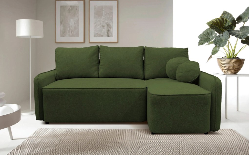 XXXLutz ROHOVÁ SEDAČKA, textil, zelená MID.YOU - Sedačky - 001574006712