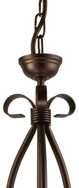 Luster na reťazi ADELLE 3xE27/60W/230V