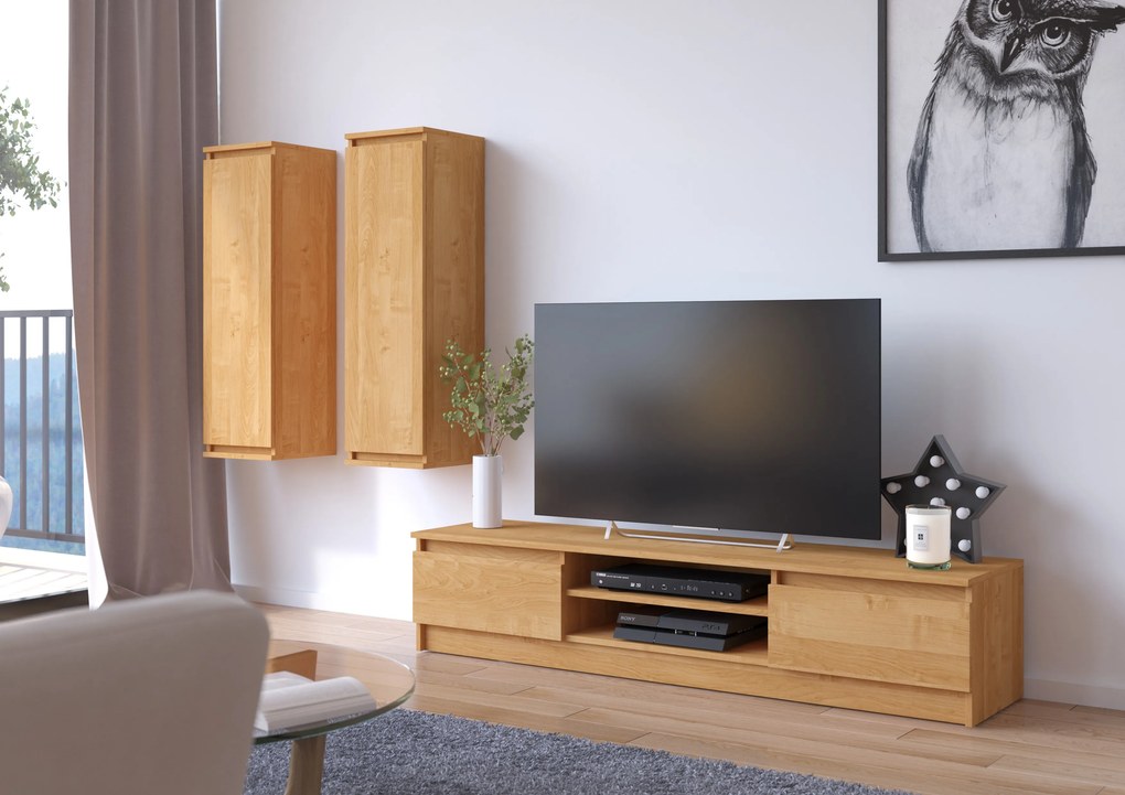 TV stolík Dariel II (jelša). Akcia -12%. Vlastná spoľahlivá doprava až k Vám domov. 1069583