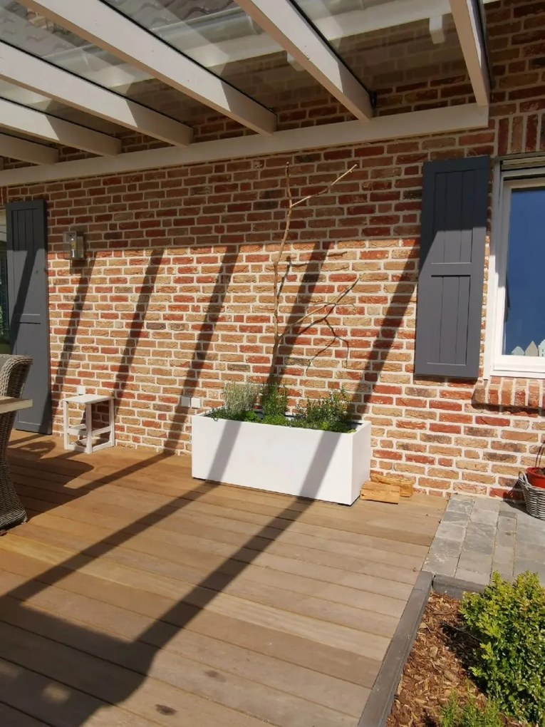 Hrantík MAXI, sklolaminát, šírka 120 cm, biely mat