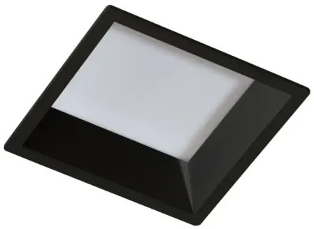 LED svietidlo Aida S16W do sadrokartonu čierne