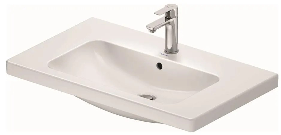 Duravit 23998000002 - Závesné umývadlo D-CODE 80 x 48 cm keramika/lesklá biela