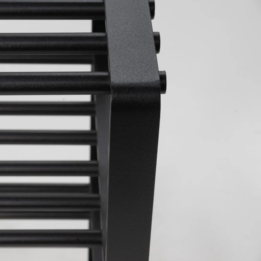 Čierny kovový stojan na topánky Rex – Spinder Design