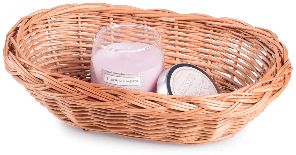 Košík prútený Gezin V.š. 24 x hl. 16 x v. 7(cm)