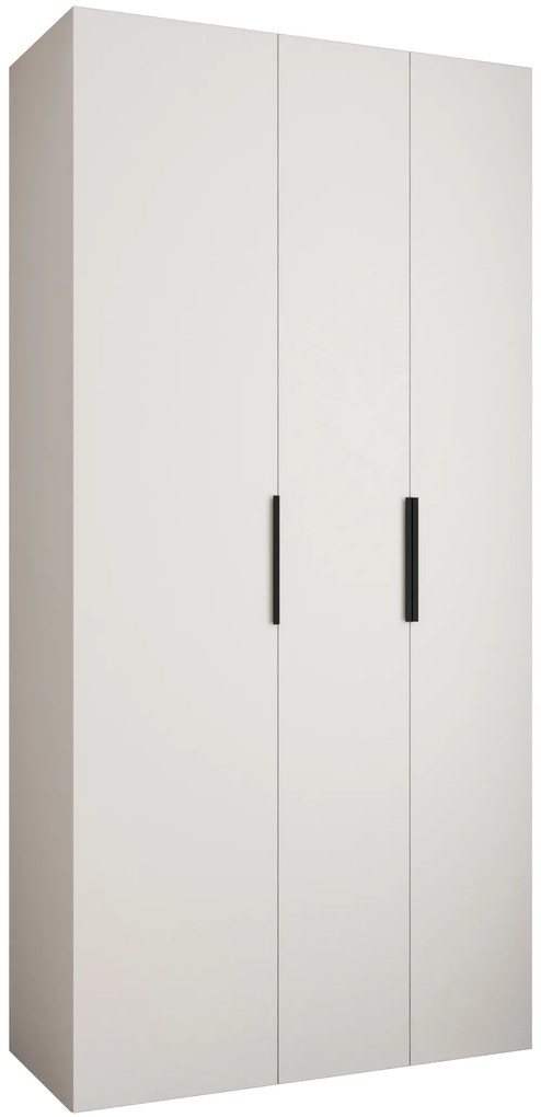 Šatníková skriňa 120 cm Carmela 40-4 (biela + čierna). Akcia -19%. Vlastná spoľahlivá doprava až k Vám domov. 1126641