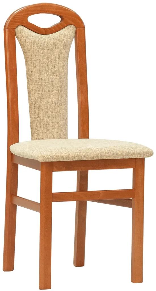 Stima stolička BERTA - zákazkové látky Odtieň: Biela, Látka: MIRON terracotta 22
