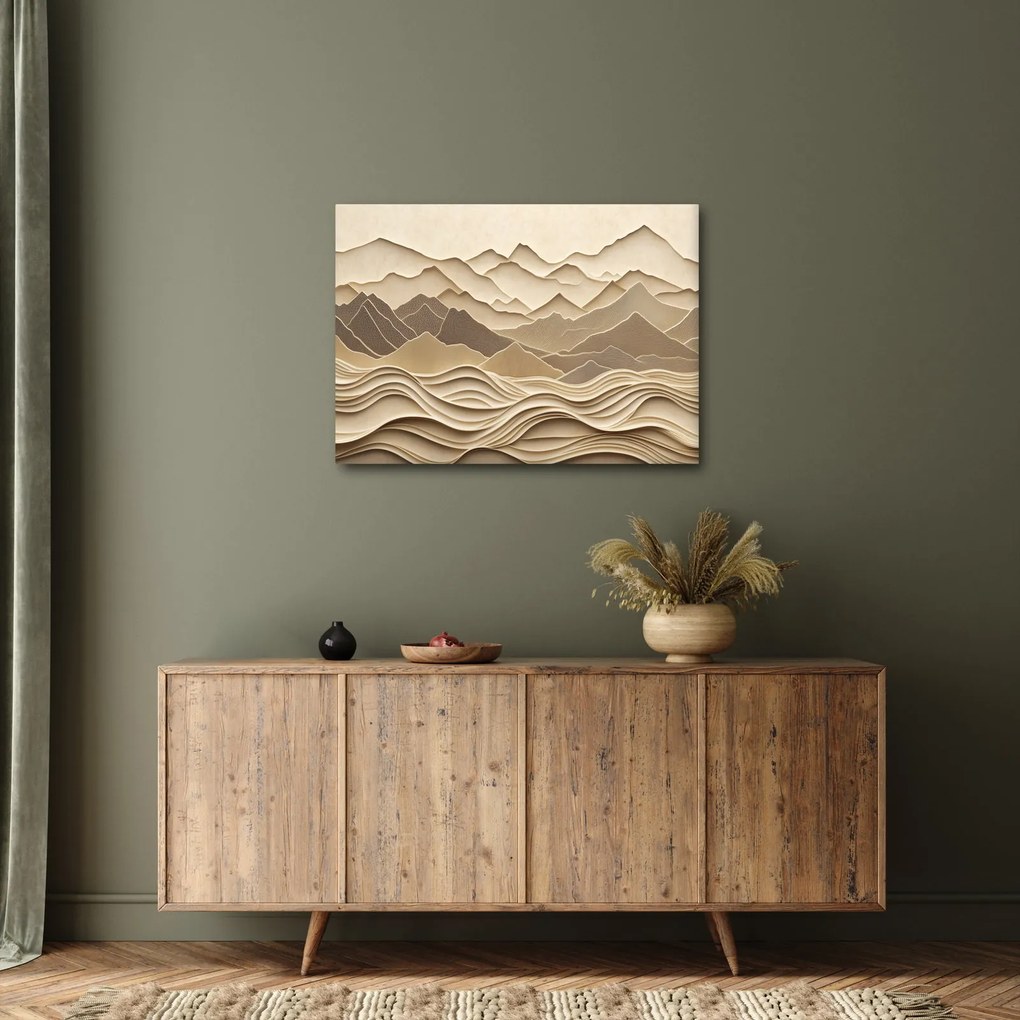 Obraz - 3D línia hôr (70x50 cm)