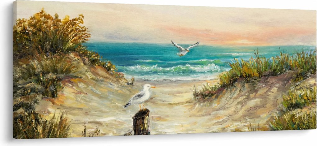 Obraz - Piesočná pláž (120x50 cm)
