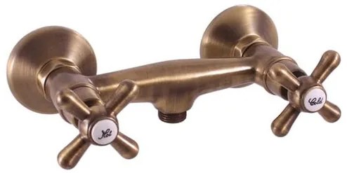 Sprchová batéria RAV Slezák MORAVA 150 mm stará mosadz MK180.5SM