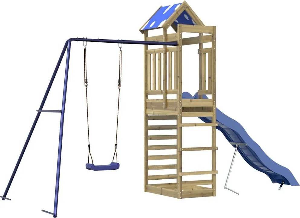 vidaXL Vonkajšia súprava na hranie impregnovaná borovica